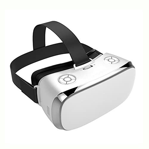XHJL All-In-One Virtual Reality Headsets Wireless VR Headset Pc 16G 3D Vr Headset Glasses for Movies Video Games PS 360/One 2K HDMI Android 5.1 Screen 2560 * 1440 (White)