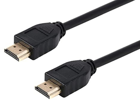 Monoprice Premium High Speed HDMI Cable - 4K@60Hz, HDR, 18Gbps, YCbCr 4:4:4, OD 0.22in, CL2, 30AWG, 10 Feet, Black - Commercial Series