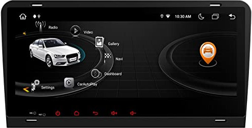 XTRONS 8.8 Inch Car Stereo for Audi A3 S3 RS3, Android 13 Radio Player IPS HD GPS Navigation for Car, Octa Core 4GB+64GB Built-in DSP 4G LTE CarPlay AndroidAuto Support WiFi AHD Camera DAB+ DVR TPMS