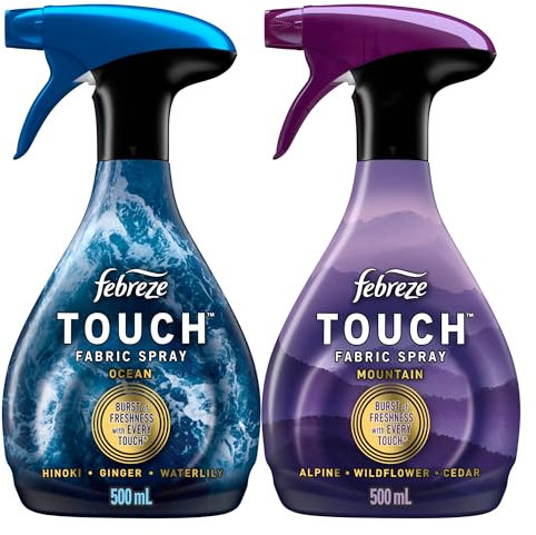 Touch Fabric Spray, Ocean & Mountain, 16.9 oz, Pack of 2