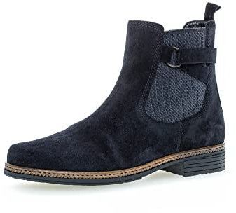 Gabor Damen Chelsea Boots, Frauen Stiefeletten,Wechselfußbett,Best Fitting,uebergangsstiefel,Schlupfstiefel,Pazifik (Ra.cogn.),39 EU / 6 UK