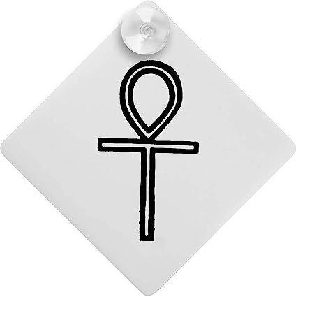 'Ägypter Ankh' Autofensterschild Mit Saugnapf (CG00004205)