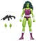 Marvel Legends Series She-Hulk Comics Action Figure, Green