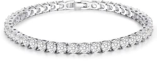 ROUGEMONT Tennis Armband 19cm Bracelet 4AZ Zircons Jewellery