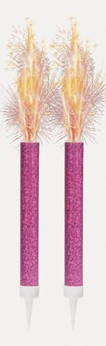 Unique 84028 Fontaines à glace prisme rose - 2 unités (lot de 1)