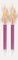 Unique 84028 Fontaines à glace prisme rose - 2 unités (lot de 1)