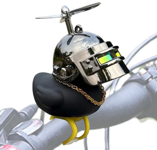 Motorrad Lenker Ente,Enten Armaturenbrett Ornament, Duck Fahrrad Hupen,Spielzeug Zum Entspannen Und Stressabbau
