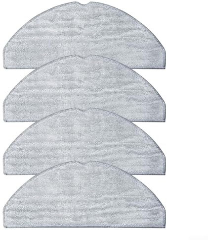 Paquete de 4 paños de fregona para aspiradoras S20 (D106) y 3C, fácil reemplazo (paquete de 4)