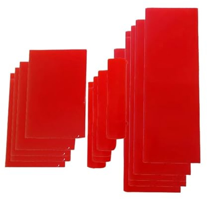 15 pezzi/set for console Nintendo Wii, coperchio dello slot della porta della scheda di memoria, parte di ricambio for accessori della console di gioco Nintendo Wii(Red)