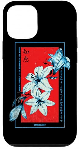 floral japanese soft grunge aesthetic in vaporwave stylish Case for iPhone 12/12 Pro