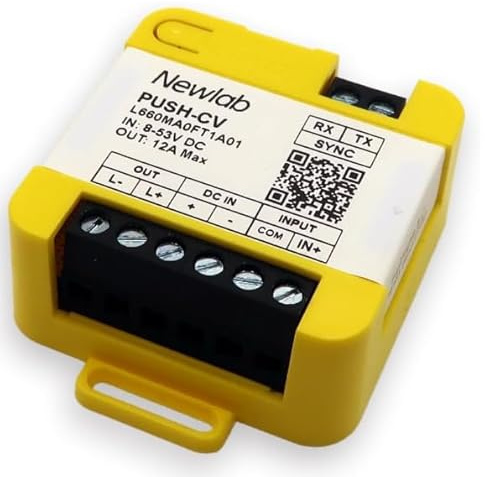 LED-Dimmer 12 V 24 V 36 V 48 V 12 A Taste. Controller für einfarbige LED-Streifen, kein Flicker, kompatibel mit System 0-10/1-10. Newlab PUSH-CV L660MA0FT1A01
