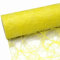 Sizoweb Tischband - 25 Meter Rolle + 100 Dekodiamanten Gratis (30cm Breite, Gelb)