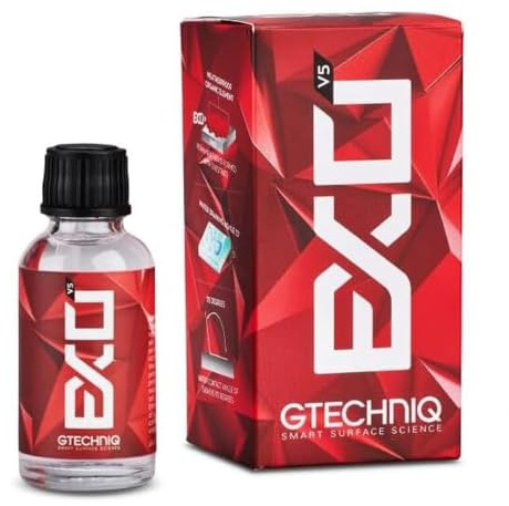 Gtechniq EXO Crystal, 50ml | Ultra Hydrophobic Coating, Repels Water and Dirt, High Gloss Finish, Long-Lasting Protection