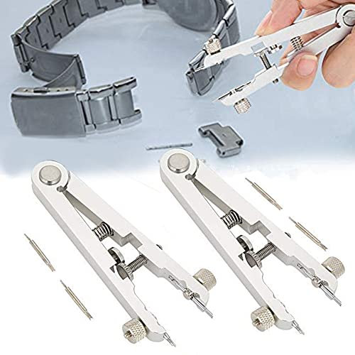Spring Bar Plier, 6825 Alloy Steel Watch Bracelet Remover, Watch Strap Adjuster Tool Spring Bar Standard Plier Remover Replace Removing Tool Tweezer Kit for Rolex and All Watch Strap