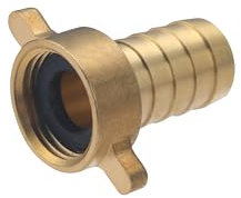 Nez de Robinet d'Arrosage Cannelé Femelle 15x21 (1/2) - Tuyau Ø15 mm AROZ