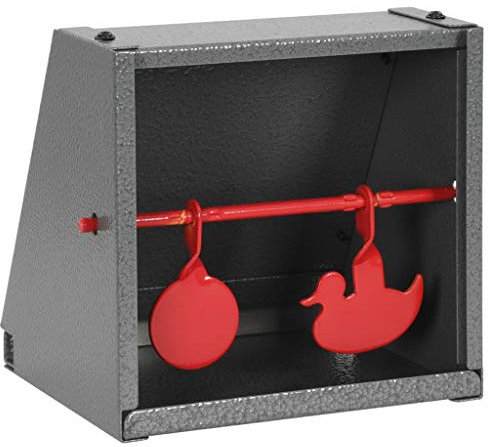Tidyard Objetivo de Tiro de Dos Figuras Redondo y diseño de Pato,Adecuado para Rifles de Aire de Baja Potencia y Pistolas de Aire
