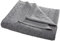 Bio Babydecke Ajour Strick 100% Bio-Baumwolle (kbA) GOTS zertifiziert, Hellgrau, 80 x 95 cm