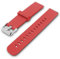 ADALLOR® Smartwatch Armband Wechselarmband für Herren Damen, Quick Release Uhrenarmband, Ersatzarmband, Silikon Uhrenarmbänder, Uhrband Bracelet Strap für Herrenuhr, 22mm, 20mm, 18mm (22 mm, Rot)
