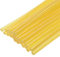 sourcing map 30pcs Full Size Hot Glue Gun Sticks 7mm x 270mm High Sticky Small Hot Glue Sticks for Glue Gun, Yellow Clear
