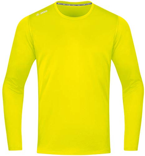 JAKO - Course à Manches Longues 2.0, Mixte, Jaune Fluo, S