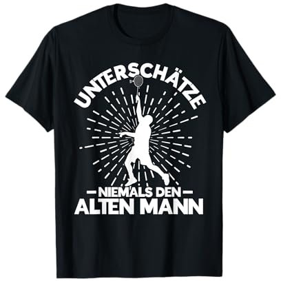 Lustiges Badminton Badmintonliebhaber Trainer T-Shirt