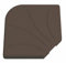 LOLAhome Sujección Piedra Marrón de 25 kg de Cemento para Estructura de Base de Parasol | De 47x47x5,5cm | para parasoles con pie de Estructura de 4 Piezas | para Exterior, jardín
