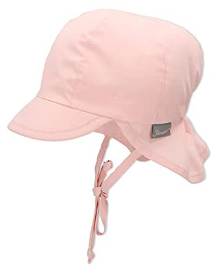 Sterntaler Mädchen Pet met nekbescherming Sonnenhut, zartrosa, 41 EU