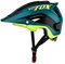 Leoyee Casque de vélo Taille réglable 56-62cm Casque de vélo Hommes Femmes Adultes Casque VTT avec visière Amovible (Vert Foncé)