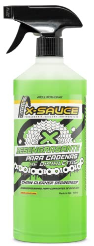 X-Sauce Grün Fettlöser für Fahrradketten, 900 ml, Erwachsene, Unisex