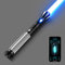 DAMIENSABER Upgrade RGB3.0 Dueling Light Saber, Motion Control Smooth Swing Light Sabers, 16 Sound Fonts Light Saber with 16 RGB Infinite Color Changing, Rechargeable Metal Hilt for Adults