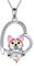 YAFEINI Corgi Halskette 925 Sterling Silber Corgi Schmuck Haustier Hundeliebhaber Geschenke Für Frauen Mädchen