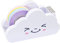 STOBOK Desktop-Klebebandspender Kreativer Cloud-Klebebandspender Rollenhalter Cutter Washi-Klebebandspender mit Regenbogenband für Kinder Schule Bürobedarf