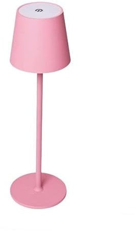Teramo led Lampada Da Tavolo Led Ricaricabile Touch Luce Calda Naturale Fredda (ROSA)