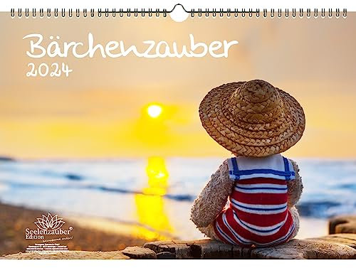 Bärchenzauber DIN A3 Kalender für 2024 Teddy und Bärchen - Seelenzauber