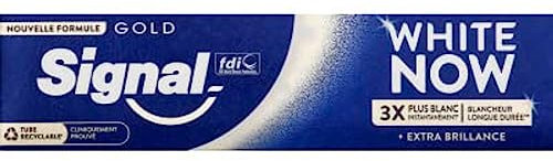 Signal Zahnpasta White Now Gold – Tube mit 75 ml