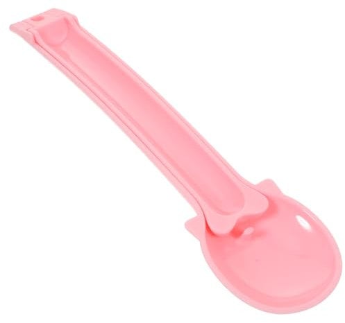 POPETPOP Cat Spoon - Squeeze & Dispense Cat Food & Treats, Pink