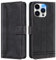 GoodcAcy Handyhülle für Sony Xperia 5 V Hülle Handyhülle Leder Klappbar Schutzhülle Tasche Wallet Brieftasche Cover Flip Case für Sony Xperia 5 V Klapphülle Schwarz