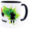 Schiedsrichter Tasse mit Namen personalisiert Fußball Referee Schiri Kaffeetasse Kaffeebecher Ehrung Geschenk bestandenen Prüfung Becher Zubehör Ausrüstung Ausstattung Bedarf Equipment Keramik 330 ml