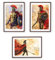 MJ-GRAPHICS® Poster Set Spartanische Krieger Jungen Gamer & Jugendzimmer Bilder Sparta Poster Gaming Zimmer Deko, 3xA3 Antike, Griechische Leonidas, Sparta Bilder Wanddeko Deko Bilder ohne Rahmen