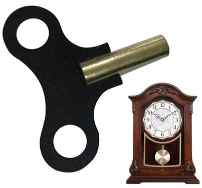 Niesel Uhrschlüssel Zum Aufziehen, Uhraufzugsschlüssel,Schlüssel Zum Aufziehen Der Uhr Aus | Robuster Motorsatz Mechanische Wecker-Schlüsselaufzugsteile Solides Mechanischer Uhrenkurbelmotor-Satz