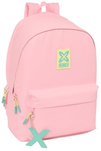 Safta MUNICH CANDY - Mochila para Portátil 15.6 y USB, Ideal para Jóvenes de Diferentes Edades, Tejido Reciclado, Cómoda y Versátil, Calidad y Resistencia, 31x18x44 cm
