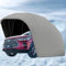 Carport d'auto Mobile Pliant, abri d'auto à l'épreuve des Conditions météorologiques, Couvercle de Garage de Garage extérieur Simple Automatique,Tente de Voiture en Acier Inoxydable Portable Automant