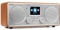 Audizio Foza - Internetradio WLAN, DAB Radio mit Bluetooth, Fernbedienung, 50 Watt, FM, AUX in, USB, MP3, Kopfhörer Anschluss, DAB Plus Radio, Küchenradio, Dual Alarm, Sleeptimer - Silber