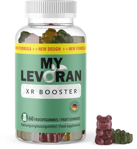 My Levoran XR Booster Gummies | deine genussvolle Unterstützung | mit wertvollen Zutaten | Inhalt 60 Gummies