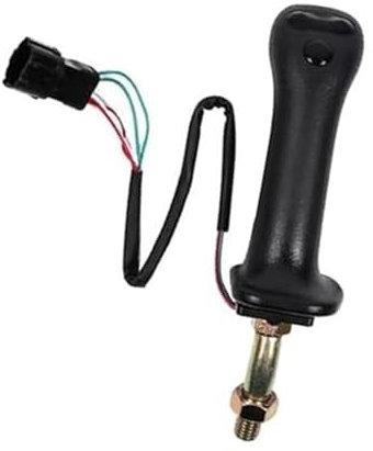 JINFOLI Piezas de automóvil, Conjunto de Palanca de Mando de Excavadora de 3 Botones, Engranajes de manija, for Daewoo, Doosan DH DX150 215 225 300 370-9C, Derecha Control de Joystick para Excavadora