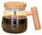 Huudngeje Self Stirring Glass Coffee Mug 400ML USB Charging Travel for Mixing Cup for Coffee, Milk, Tea
