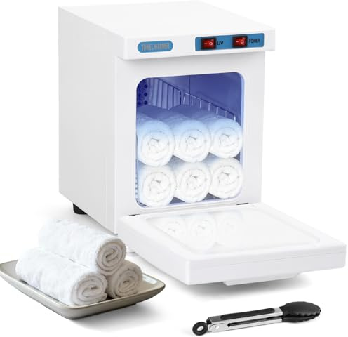 HomdMarket Handtuchwärmer, 5L Handtuchheizschrank, Handtuchwärmer Elektrisch UV Sterilisator, Towel Handtuch Wärmer für Gesichtsbehandlungen, Haarpflege, Massage, Salonausstattung und Zuhause