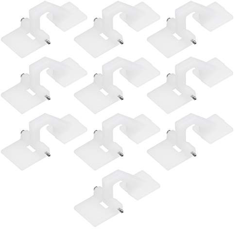 uxcell RC Hinges Adjustable Hatch Hinge L27 x W11 mm, for RC Model Airplane Parts 10pcs