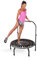 Testsiegertrampolin - JumpSport Fitnesstrampolin - Gummiseile (Modell 350) Premium Minitrampolin - Indoortrampolin - Top Qualität inklusive Haltegriff - mit Langzeitgarantie