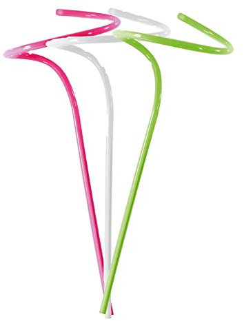 Chrysal Twister Orchideenstab 3er Set - klar/grün/pink